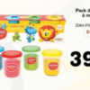 Pack de pâte à modeler Zoko-Plasticinas – لعبة Carrefour 39.90 DH