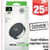 Support téléphone magnétique voiture CR-03 – حامل هاتف مغناطيسي Aswak Assalam 25.90 DH