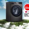 Machine à laver LG 10.5/7Kg 1400 tr/min – غسالة إل جي 10.5/7 كلغ 1400 دورة Electroplanet 8999 DH