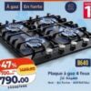 Plaque à gaz 4 feux B640 – موقد غاز 4 عيون B640 Kazyon 790 DH