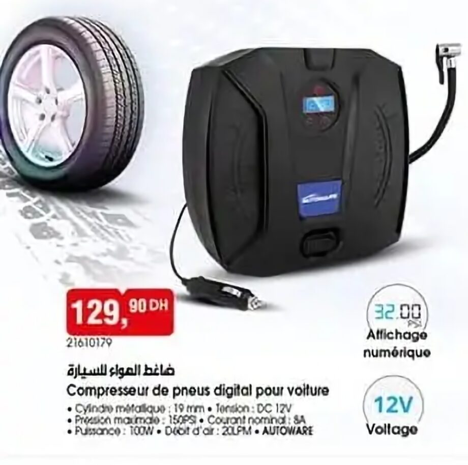Bonne affaire Compresseur de pneus digital pour voiture – BIM Bonne affaire Compresseur de pneus digital pour voiture – BIM