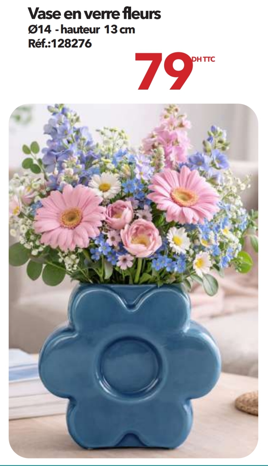 Deal Vase en verre fleurs – Bricoma Deal Vase en verre fleurs – Bricoma