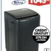 Machine à laver ROYAL Top Load WTP780 / آلة غسيل رويال Aswak Assalam 1649 DH