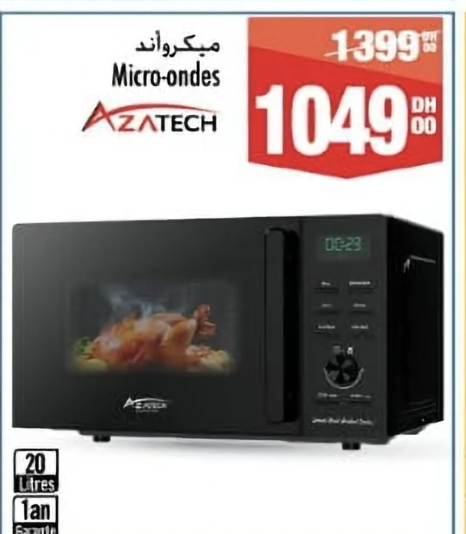 Réduction Micro-ondes Azatech / Aswak Assalam