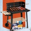 Barbecue à charbon mobile avec étagères – مشواة بالفحم متنقلة BIM 299.90 DH