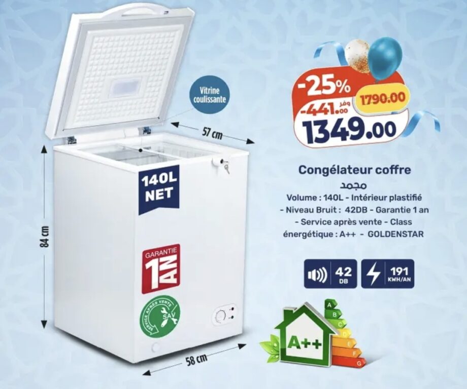 Solde Congélateur coffre avec vitrine – BIM