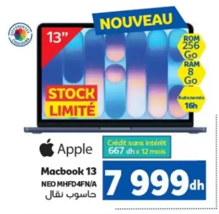 Solde Macbook 13 Apple Marjane
