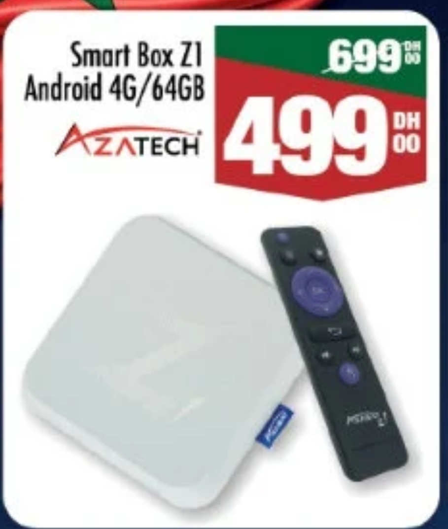 Bon Plan Smart Box Z1 Android / Aswak Assalam Bon Plan Smart Box Z1 Android / Aswak Assalam