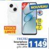 Tecno Spark GO1 – هاتف ذكي Marjane 1149 DH