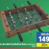 Jeu de table football en bois | لعبة كرة القدم الخشبية Marjane 149DH