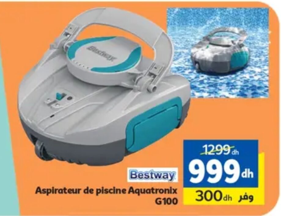 Bon Plan Aspirateur de piscine Aquatronix G100 – Marjane